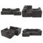 Canapé modulaire en chenille 101,2 po-302965610