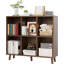 Organisateur de bibliothèque cubique, bibliothèque ouverte autoportante avec base à pieds pour bureau à domicile, salon, chambre à coucher-715330308