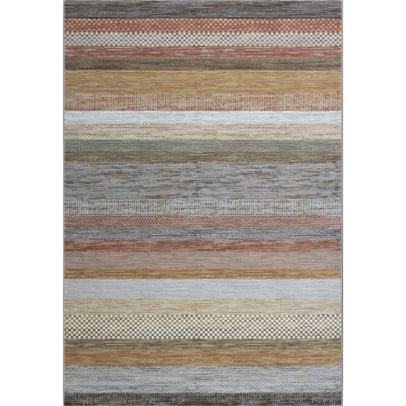 Tarrant Striped Area Rug, Rectangle 133 x 195cm