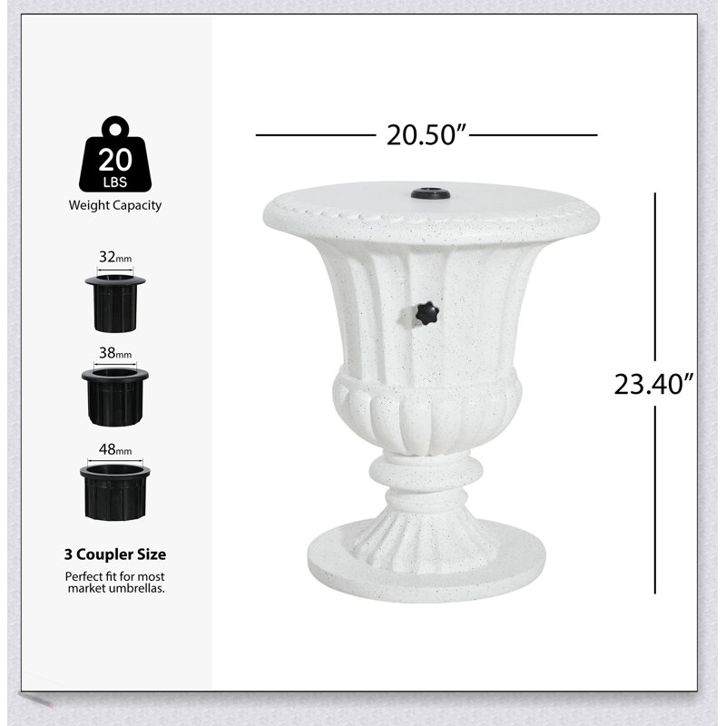 Base de parasol pour table d'appoint Adela