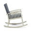 Chaise berçante en acacia-533266381