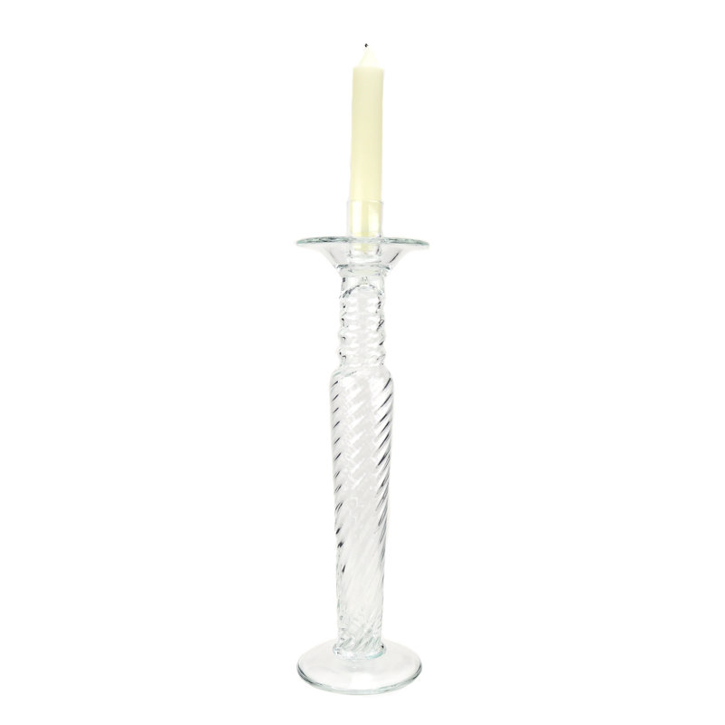 Bougeoir de table en verre Firenze