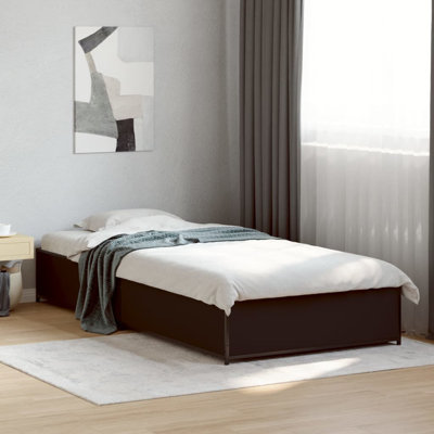 Vidaxl Bed Frame Engineered Wood And Metal