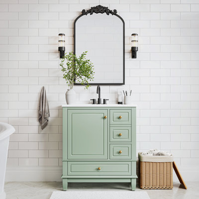 Artair 30" Bathroom Vanity With Medicine Cabinet