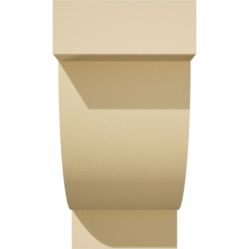 Alpine Signature Urethane Rafter Tail, Primed Tan, 10" H x 16" W x 5" D