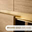 Meuble-lavabo à double cuve avec comptoir en composite Beira-510463313