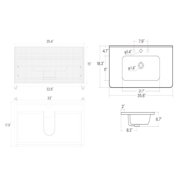 Dimensions du produit
