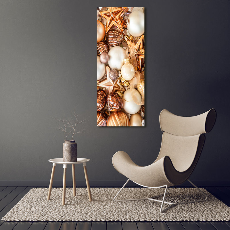 Christmas Decorations - Wrapped Canvas Print