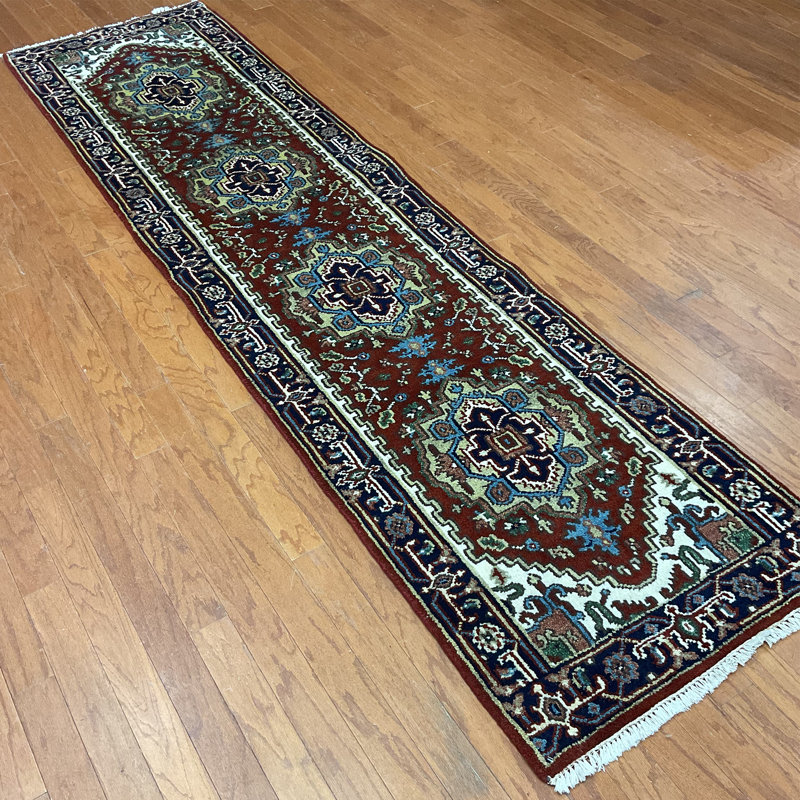  Handmade Serapi Wool Runner