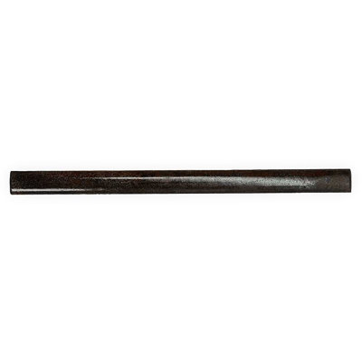 Emery .5x8 Handmade Crackled Glossy Terracotta .25 Round Bullnose