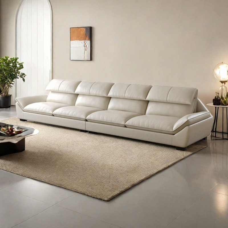 Canapé simple nordique moderne, H 35,43 po x l 118,11 po x P 37,4 po, 5