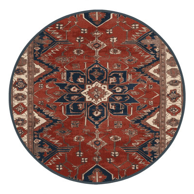 Tapis brun lavable à la machine