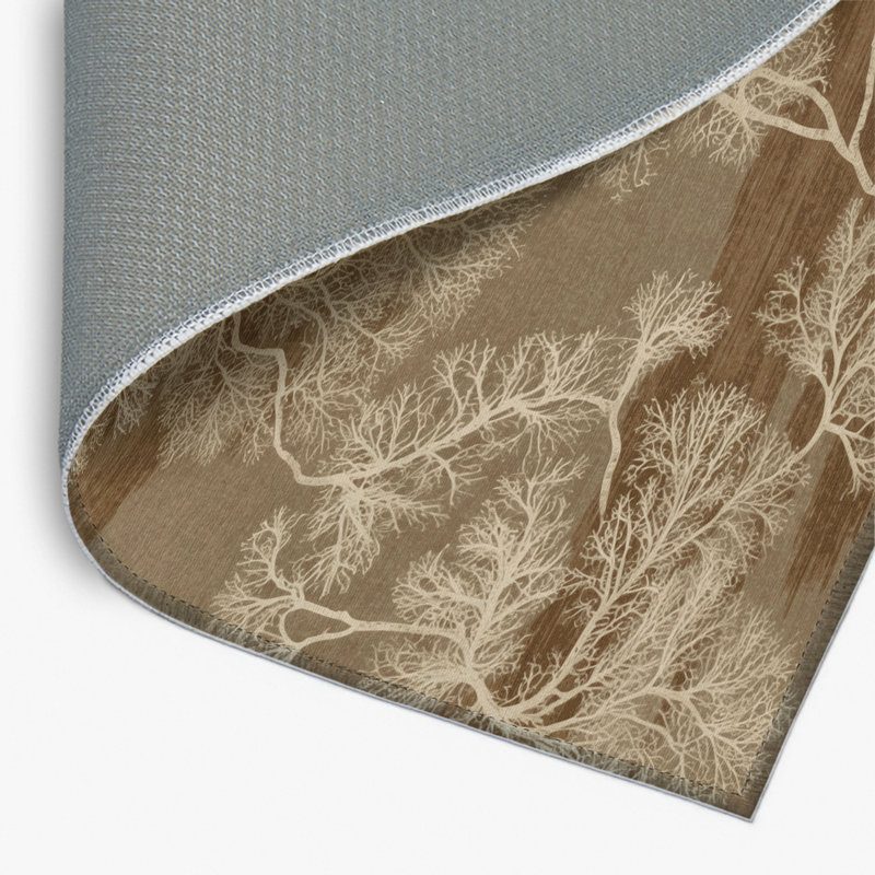Tapis beige d'intérieur et d'extérieur Nature, Rectangulaire 2 pi x 3 pi