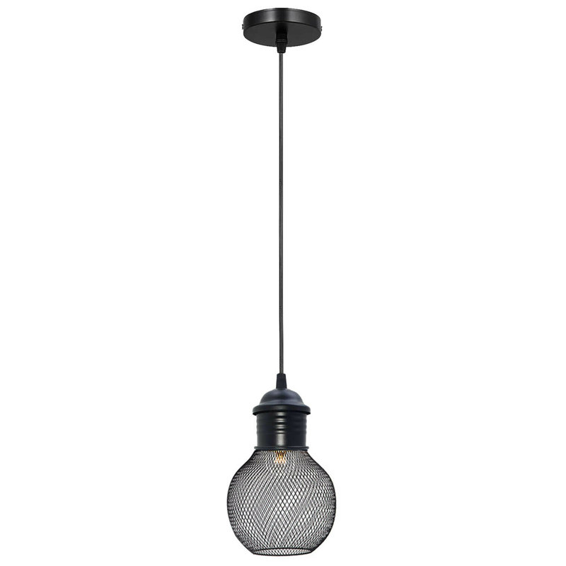 Hance 1 - Light Black Bell Pendant