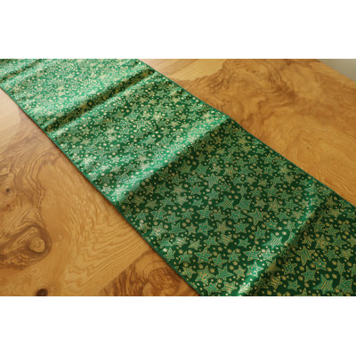 Oretha Geometric Christmas Table Runner
