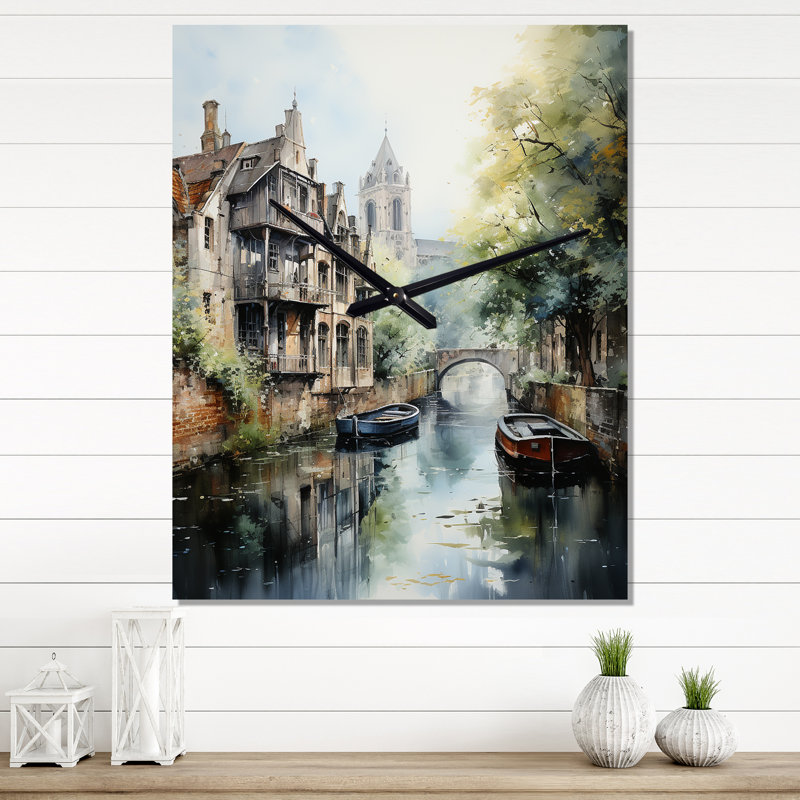 Horloge murale Allemagne, H 32 po x l 16 po x P 1 po