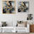Grey Soft Colors Marble Abstract II - Abstract Marble Canvas Print, -970204627-970204630