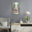 Art mural en métal Red Barrel Studio® «Pop Art Swiss Shepherd» par Furbaby Affiliates