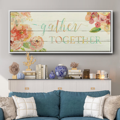 Gather Together- Framed Canvas