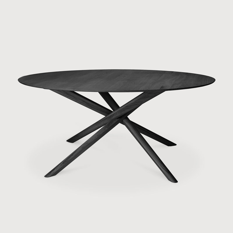 Mikado Round Solid Oak Dining Table