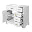 Meuble-lavabo 36 po avec comptoir en céramique, armoire de rangement et tiroirs 36 po