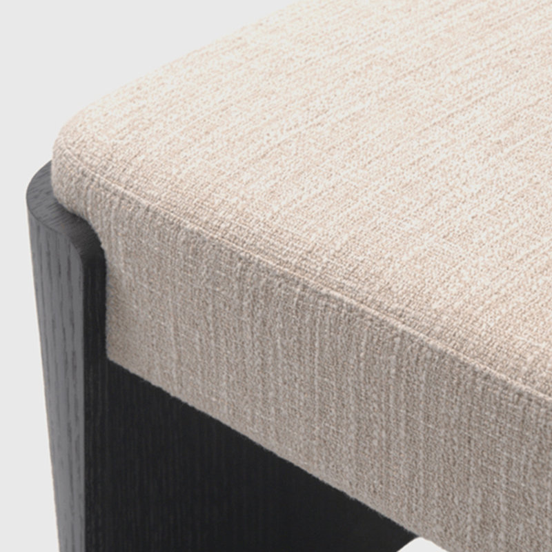 Tabouret de repos en bois massif Bench Mall, H 17,72 po x l 39,37 po x P 17,72 po