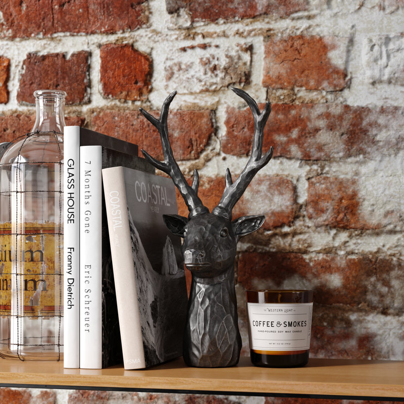 Tête de cerf fabriquée à la main Gerald