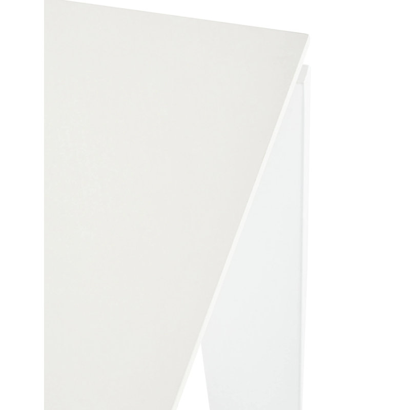 Four Dining Table, White, 28" H x 75" W x 35" D