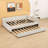 Bruster Upholstered Platform Bed with Twin Size Trundle-1006649726