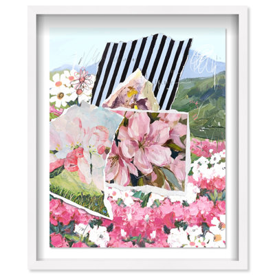 Let it All Bloom Framed Graphic Art