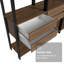  Étagère de rangement pour garde-manger avec 6 tiroirs et espaces suspendus de 82 po L-778093725