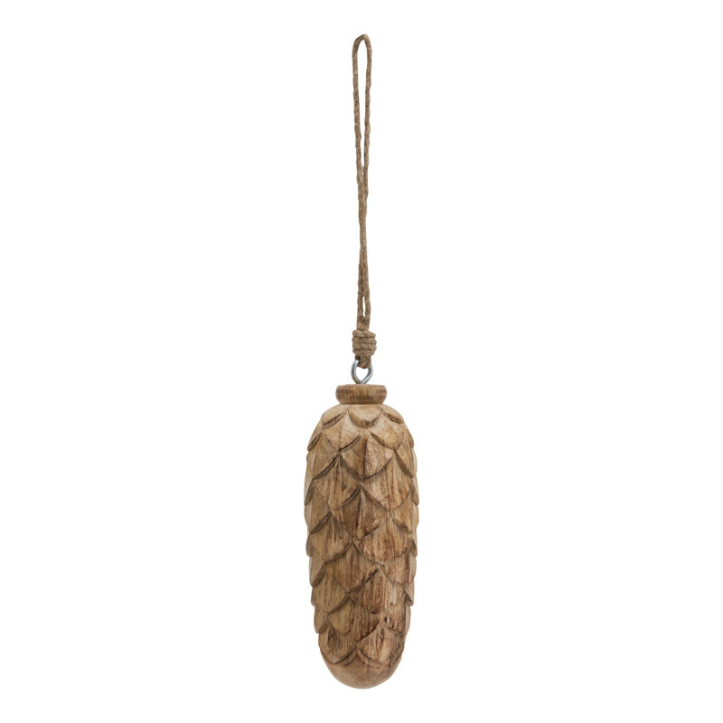 Aniyahlee Handmade Wood Novelty & Humour Ornament Accessory, 12cm H x 6cm W x 6cm D, Natural