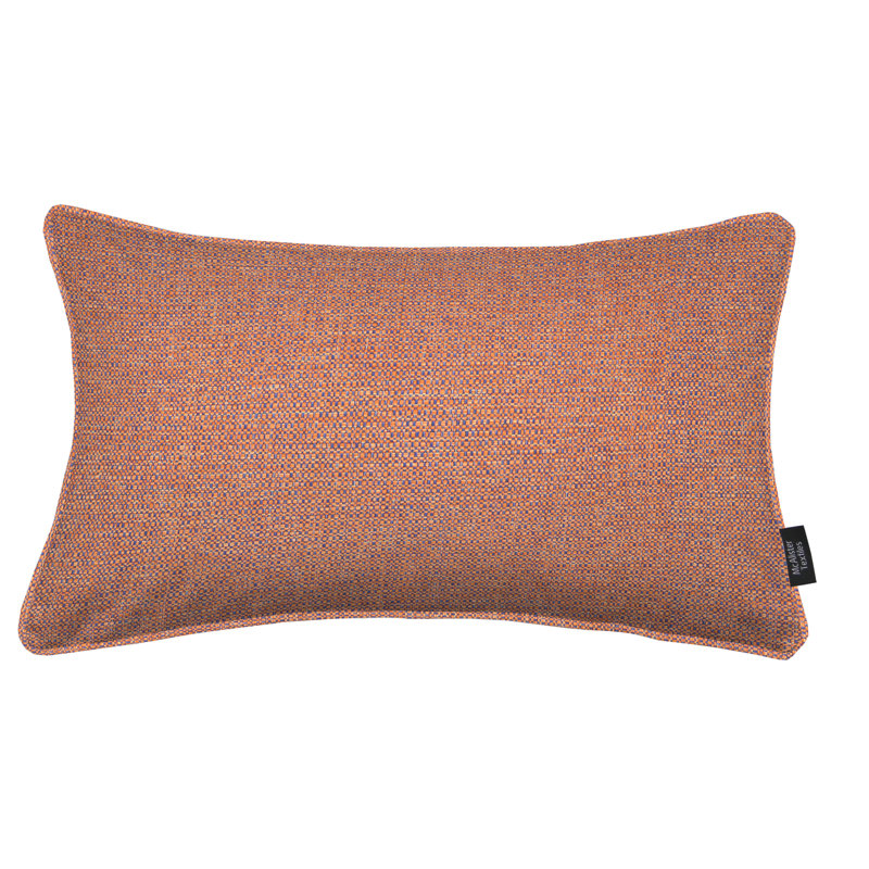 Rectangular Throw, 40cm x 40cm, Polyester, Terracotta 