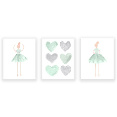 «Little Girls Ballet», impressions sur papier