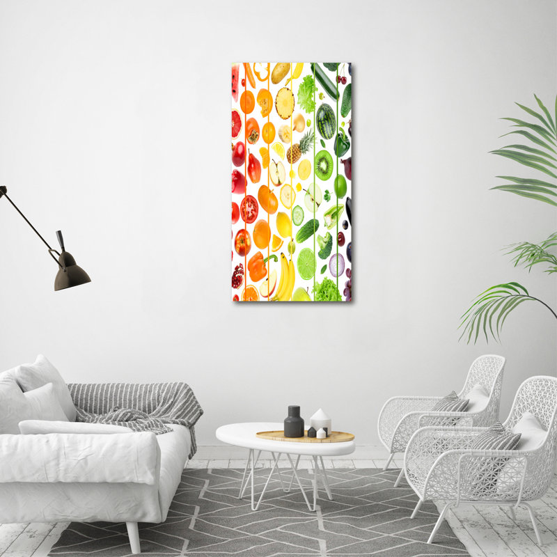 Winchendon Fruits And Vegetables - Wrapped Canvas Print