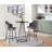 Lakyia Swivel Upholstered Counter Stool with Metal Frame-1983977055