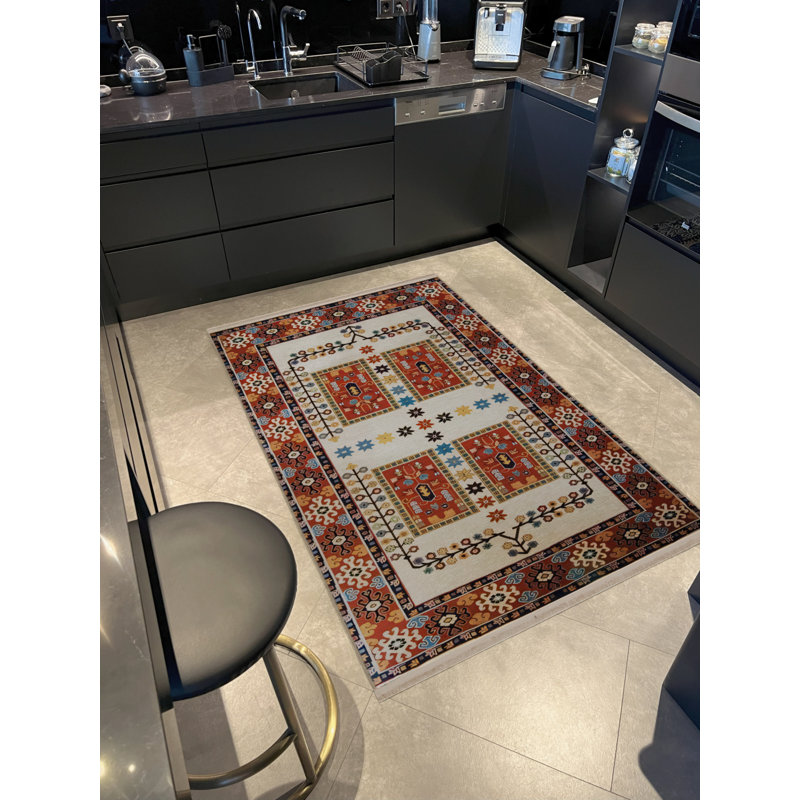 Tapis rectangulaire Darieon, Tapis de couloir 2 pi 8 po x 7 pi 11 po