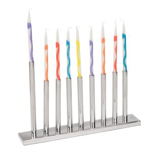 Stainless Steel Menorah