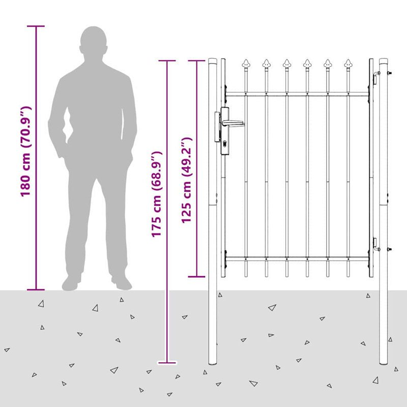 Gate Fencing, 100 x 120 cm