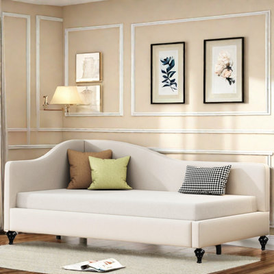 Woothen Daybed With Solid Wood Legs
