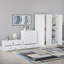 Tayce 4 Piece Bedroom Set (2 Drawer Bedside Chest X2, 5 Drawer Chest, 3 Door Wardrobe)-1515533776