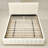 Braesyn Platform Bed Frame Boucle Upholstered Headboard and Wooden Slats Support, No Box Spring Needed-31201443-31201444