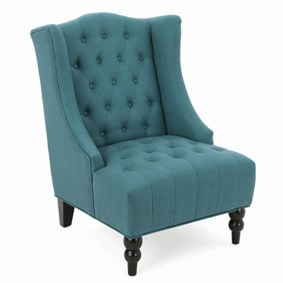 Darathy 27.5'' Wide Tufted Wingback Chair -  Alcott HillÂ®, 793F49578D774B53BDFB01D574C91094