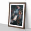 Autumnal Leaves in Abstract - Picture Frame Graphic Art Print-55683249-55683243