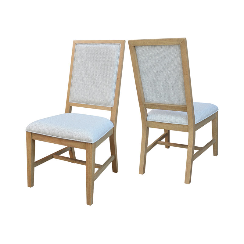Albin Solid Wood Upholstered Dining Chair