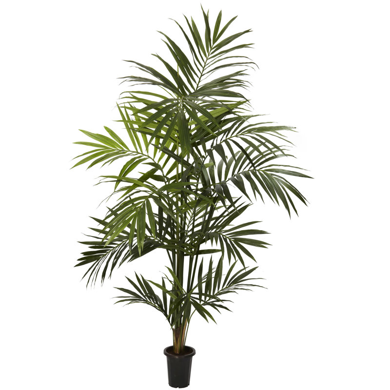 Palmier artificiel en pot, H 84 po x l 54 po x P 48 po