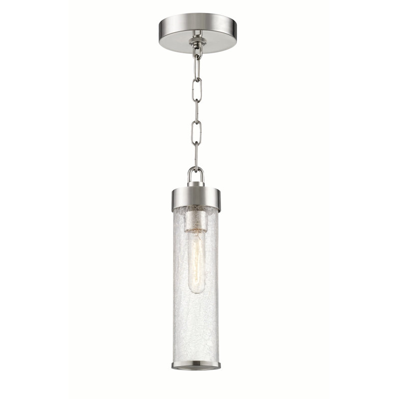 Soriano 1-Light Mini Pendant, Polished Nickel