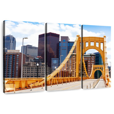 Lilie Yellow Roberto Clemente Bridge