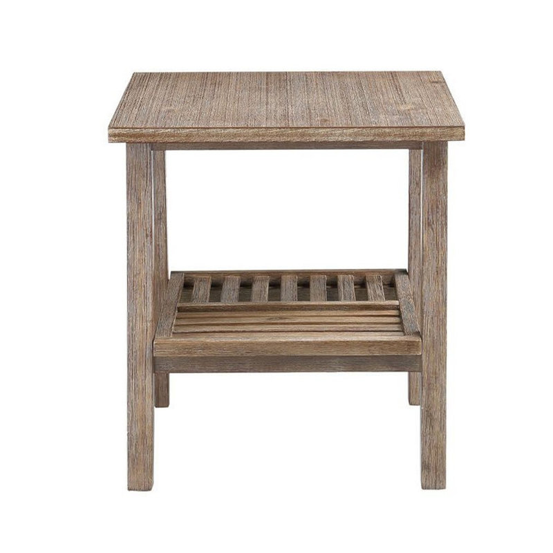 Kahri Solid Wood End Table