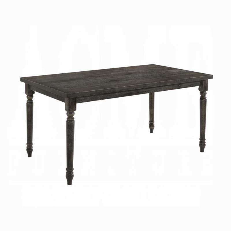 Dining Table with Rectangular Top